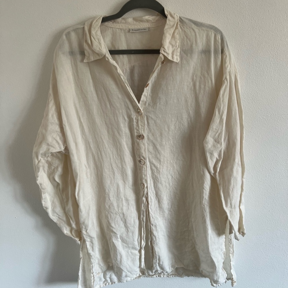 Homefrock Linen Blouse - Picture 5 of 9